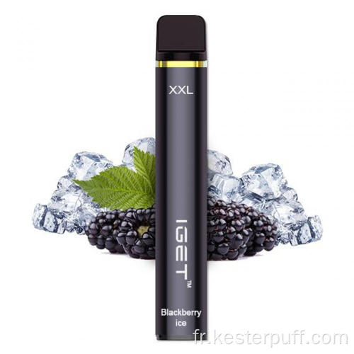 Toutes les saveurs Iget xxl 1800 Puffs Vape jetable